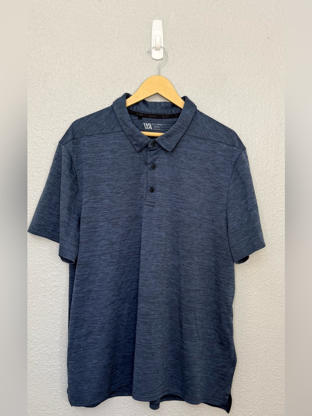 VRST | Pivot Heather Polo | Darker Ardosia Heather | Size XXL